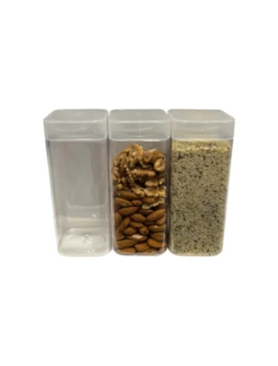 Pote Recipiente Quadrado 550ml - Imagem 3